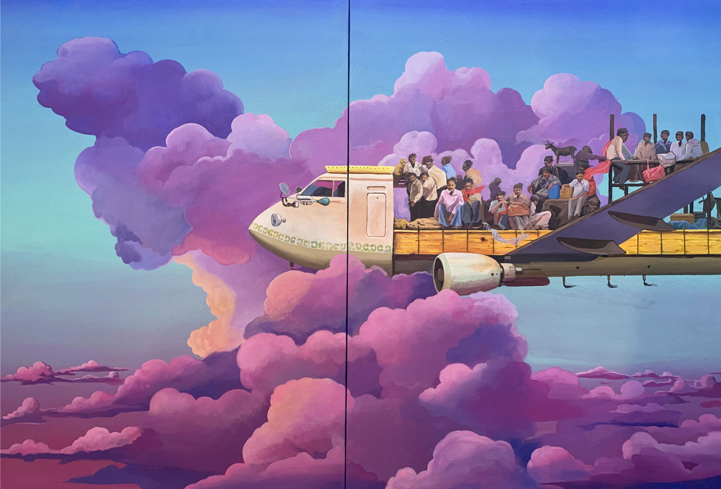 High Flying Adventure -Diptych