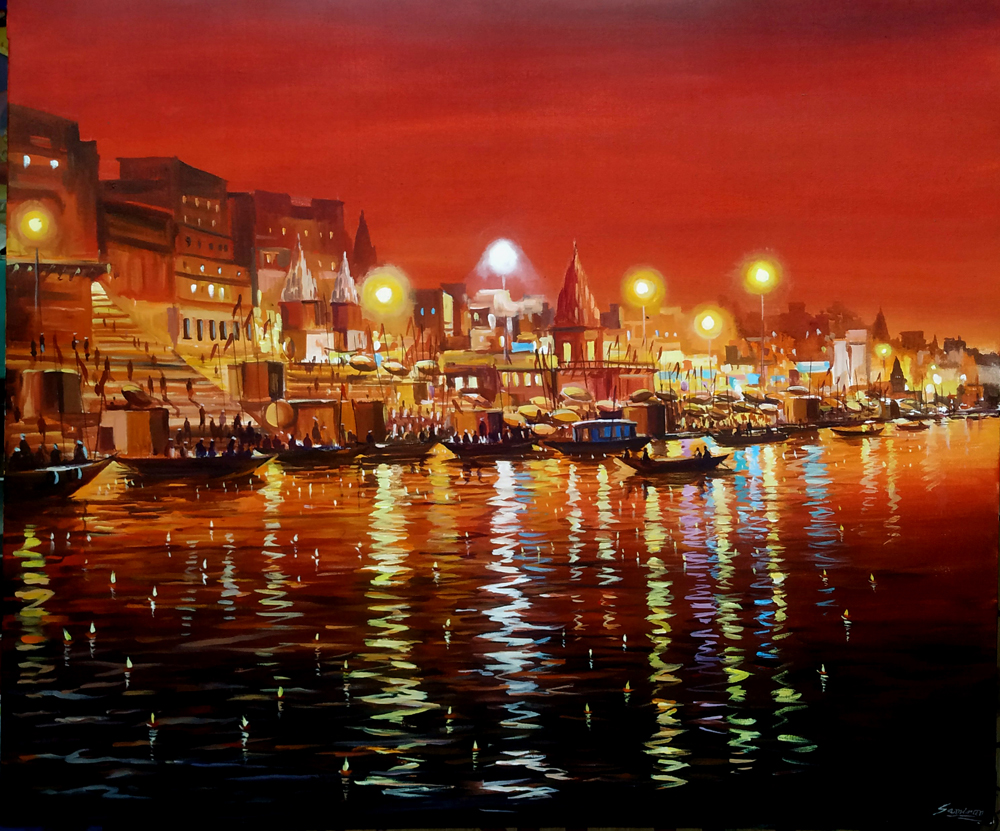 Varanasi at Night II