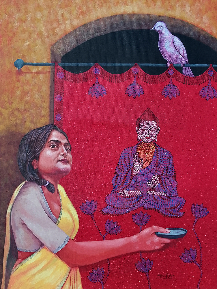 BUDDHA WITH SUJATA