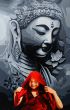 LORD BUDDHA AND MONK 6