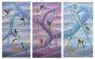 Nine flying birds