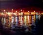 Beauty of Night Reflections Varanasi