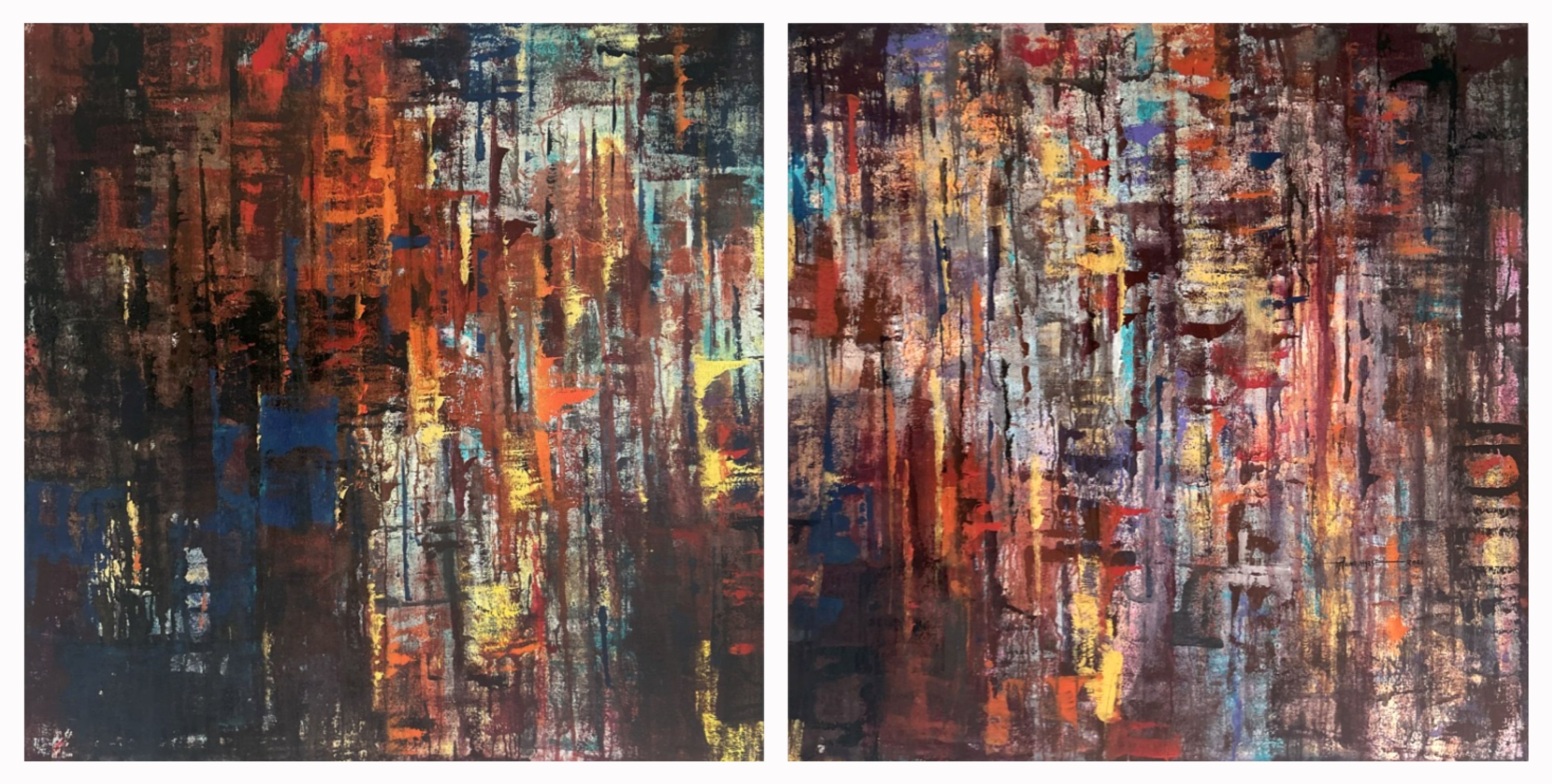 Niyantrit Arth (Diptych)