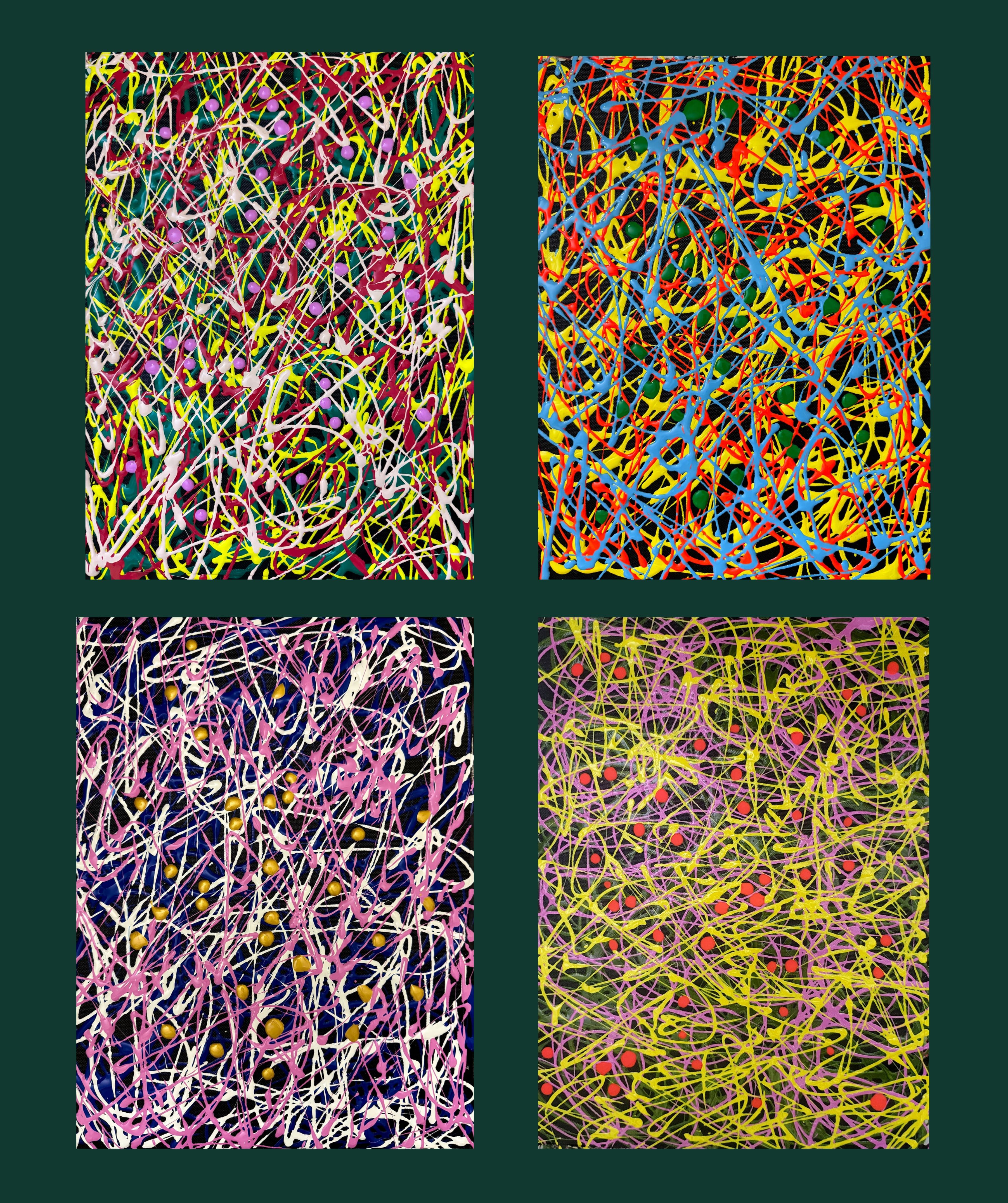 Lives in Shapelessness ( Set of 4)