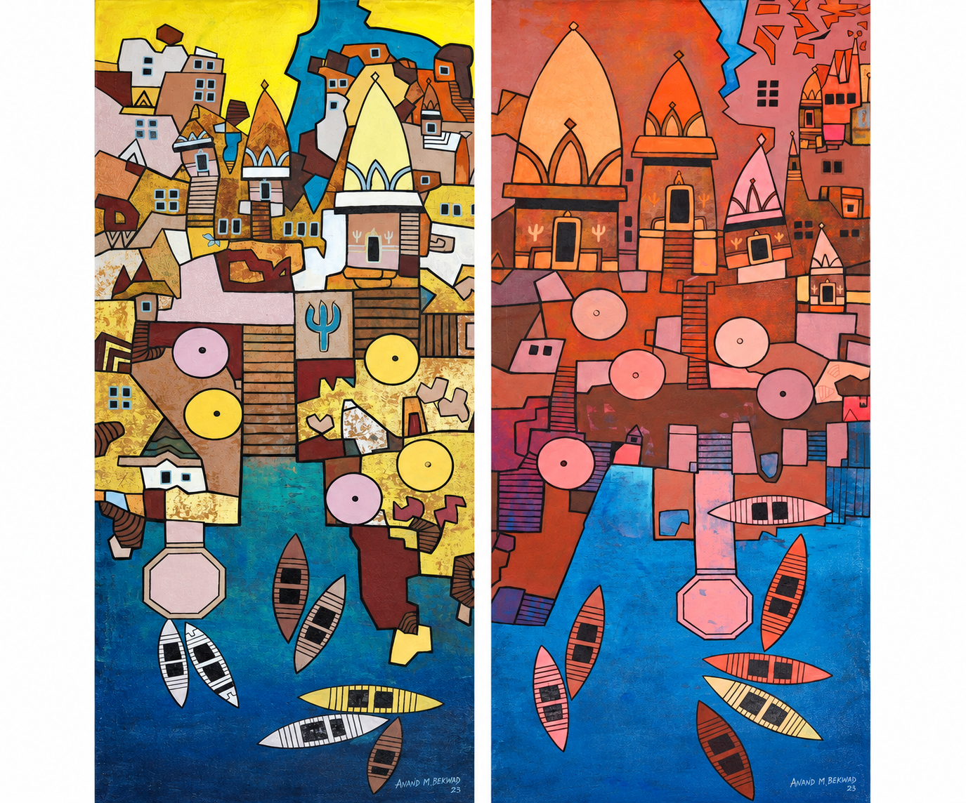 Varanasi ( Set of 2)