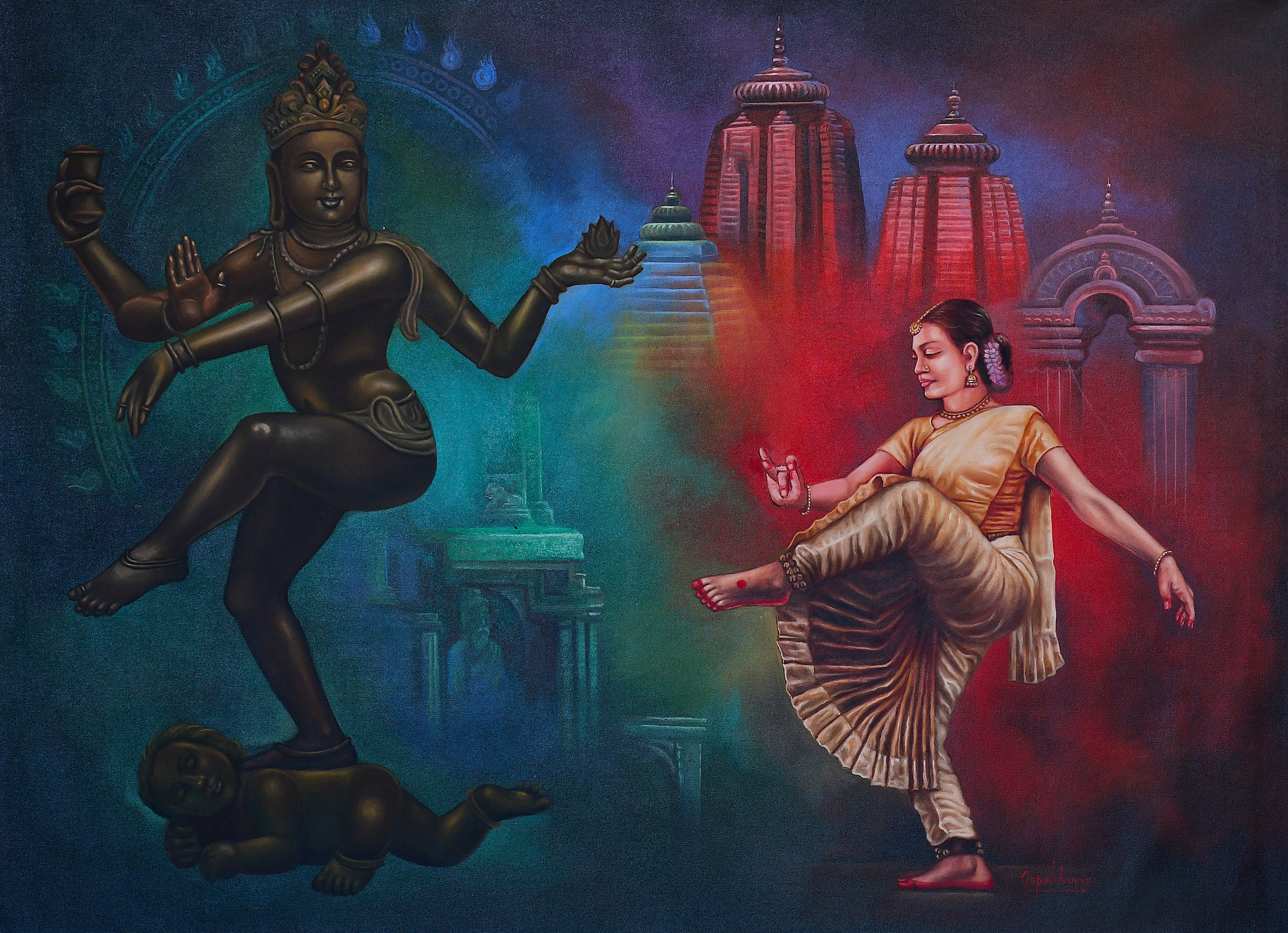 Dance of Divinity. Rhythm of Etenity .