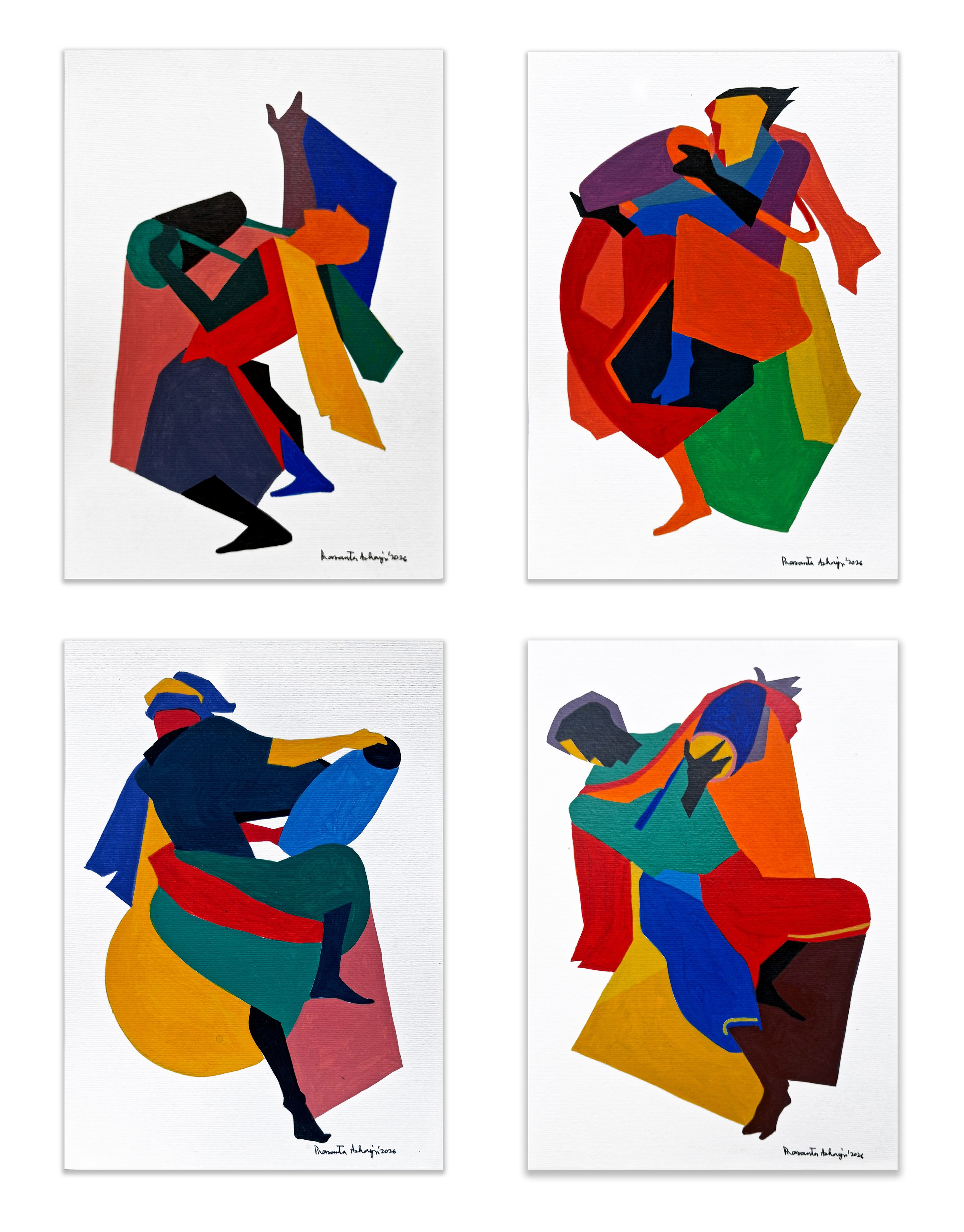 Human Symphony ( Set of 4 )