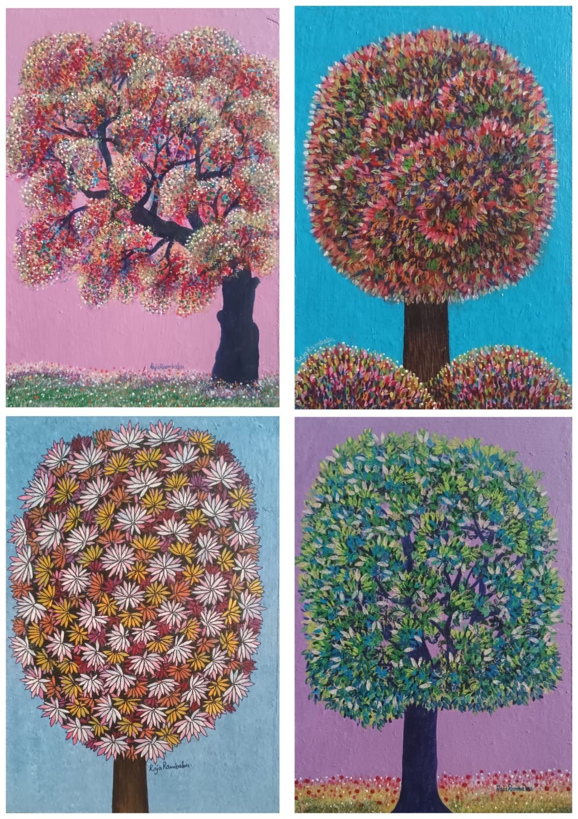 Trees Series (Set of 4)