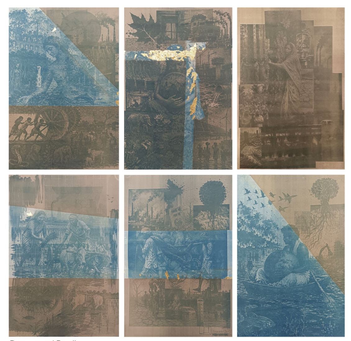 Fragments of a Changing Landscape set of 6