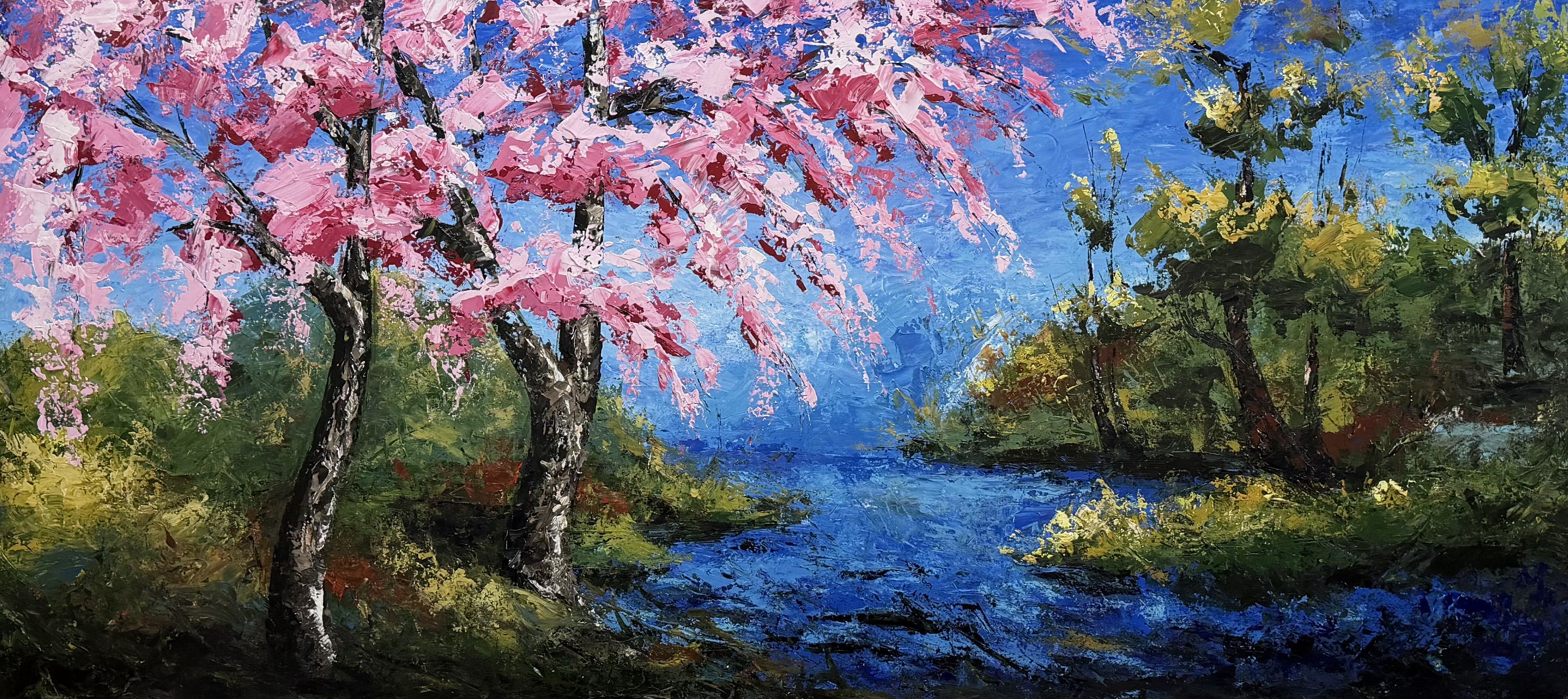 Pink spring