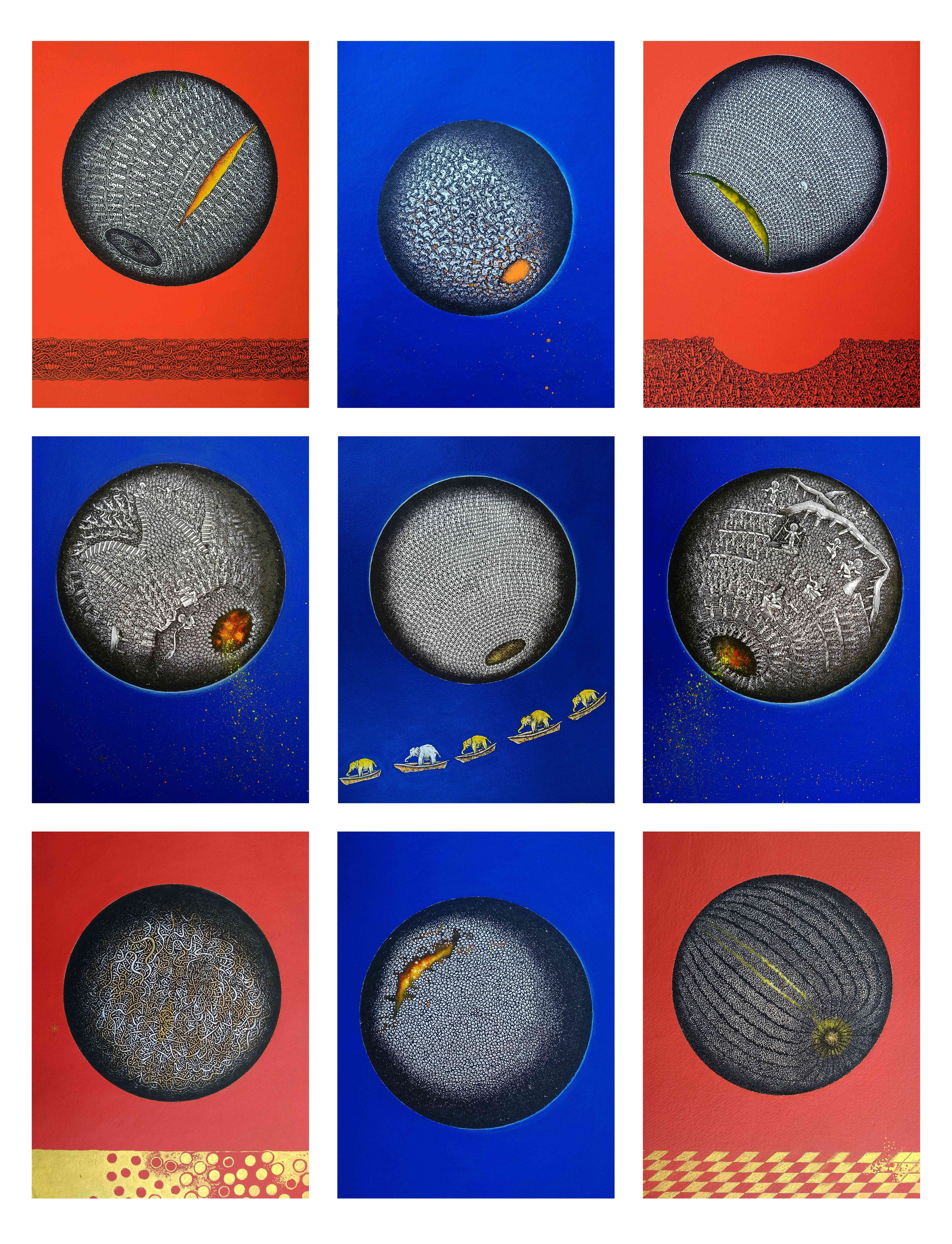 Untitled ( Set of 9 )