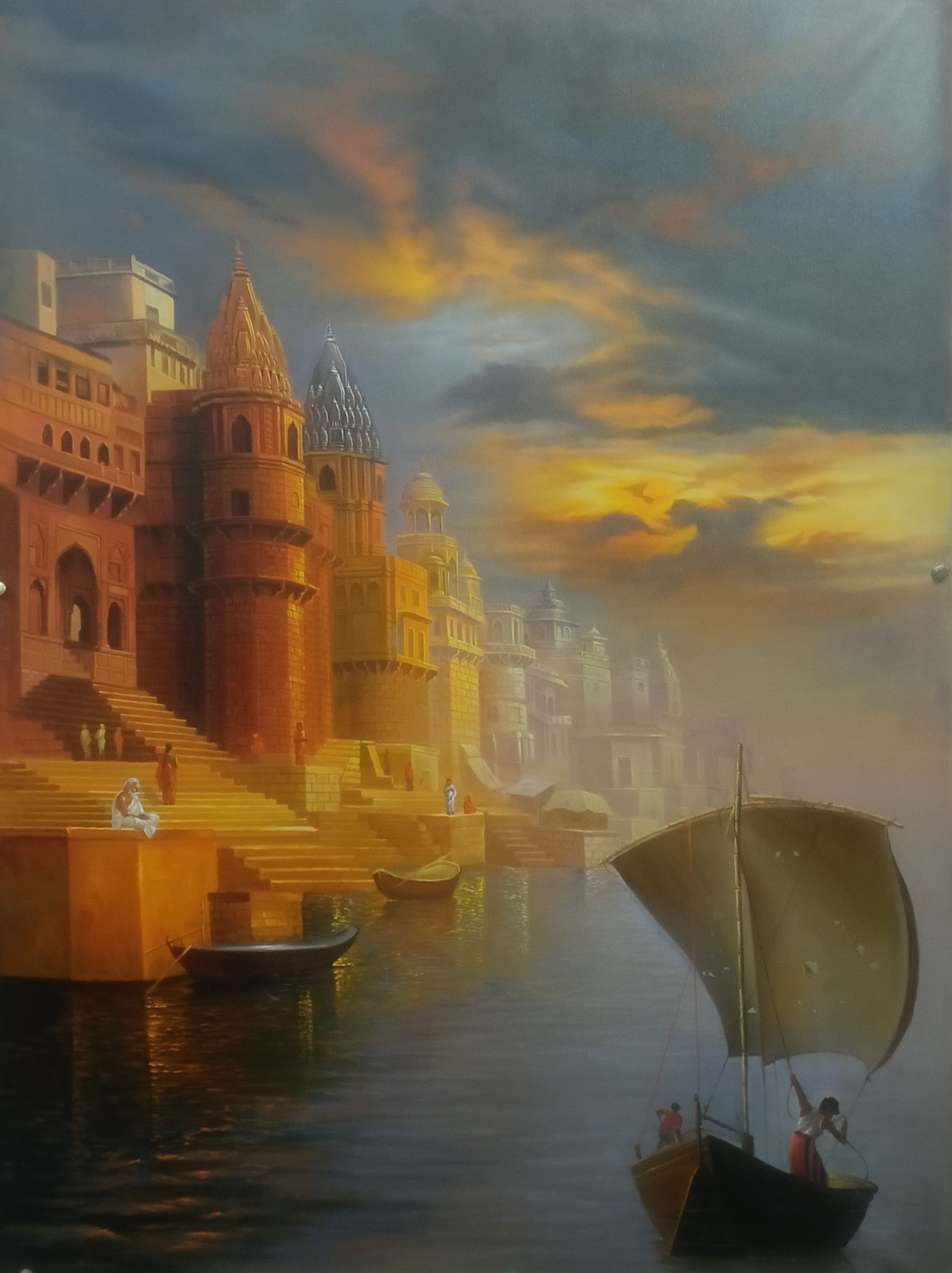 Banaras ghat