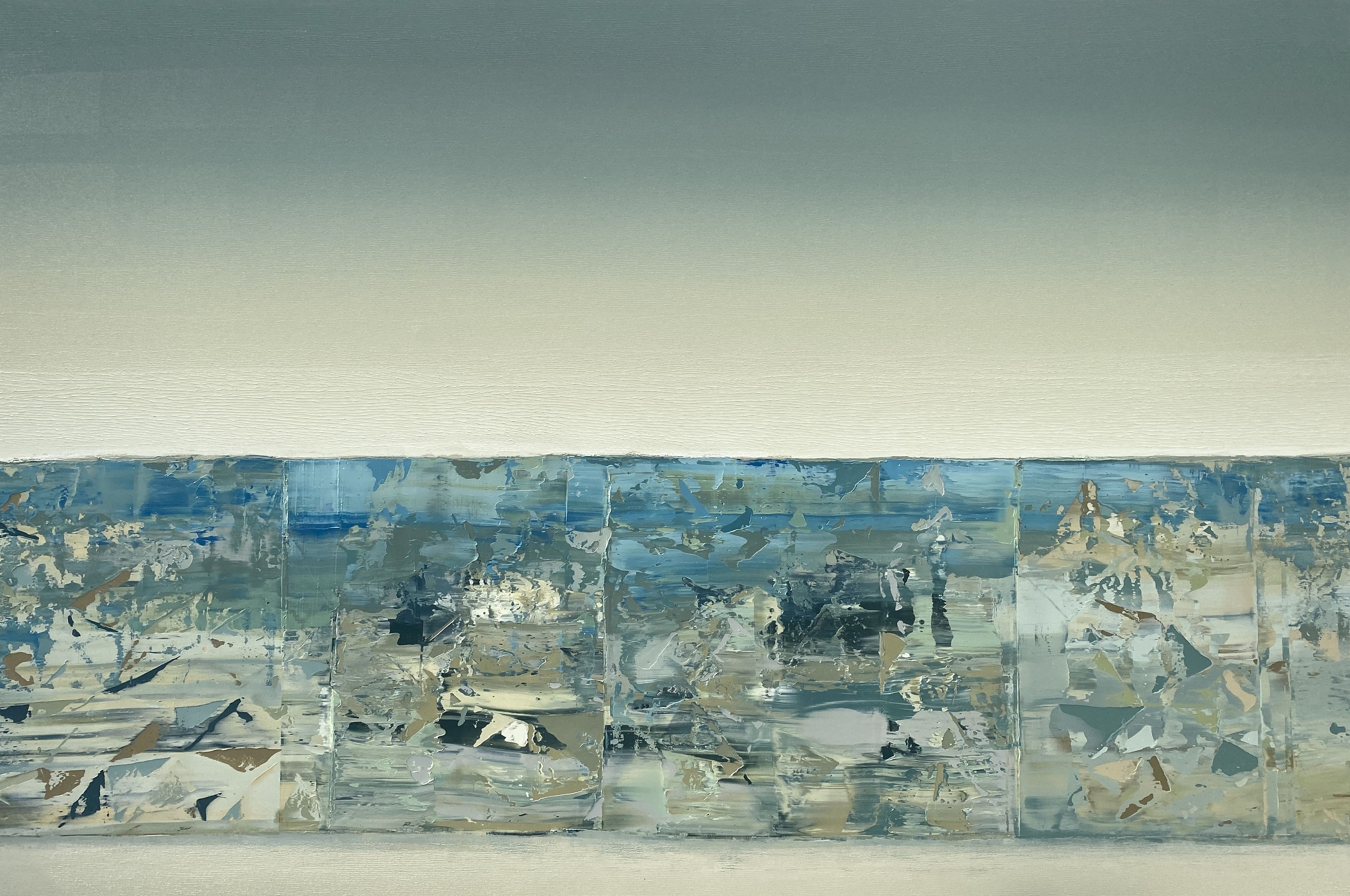 Reflecting of a calm sea