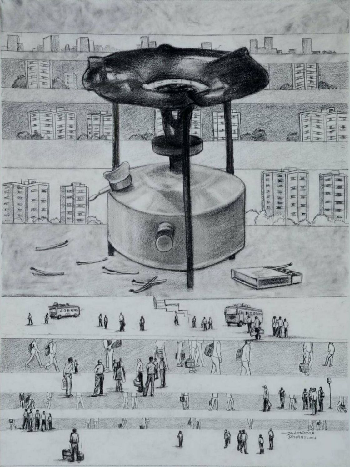 The stove