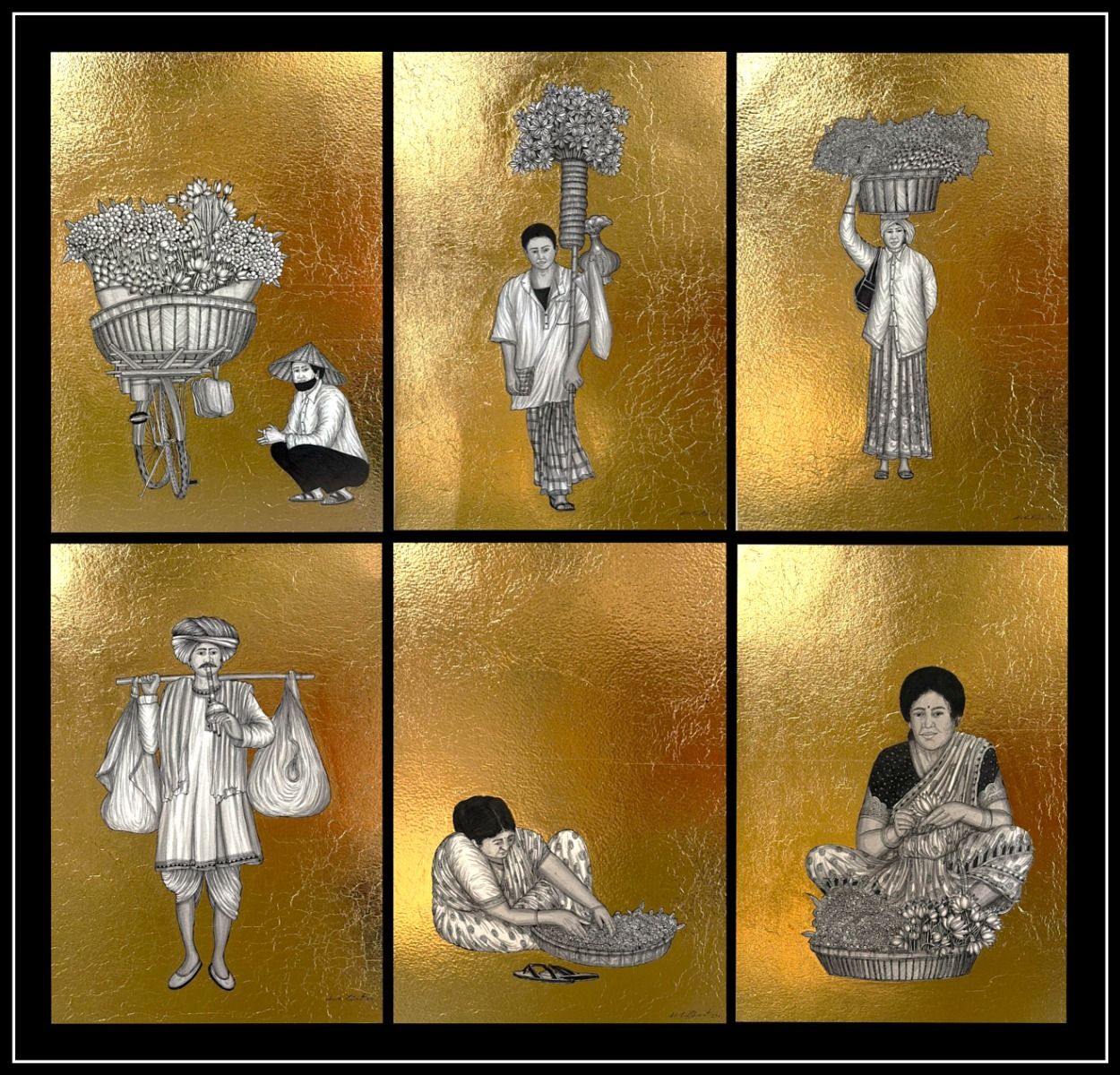Incredible india (Set of 6)