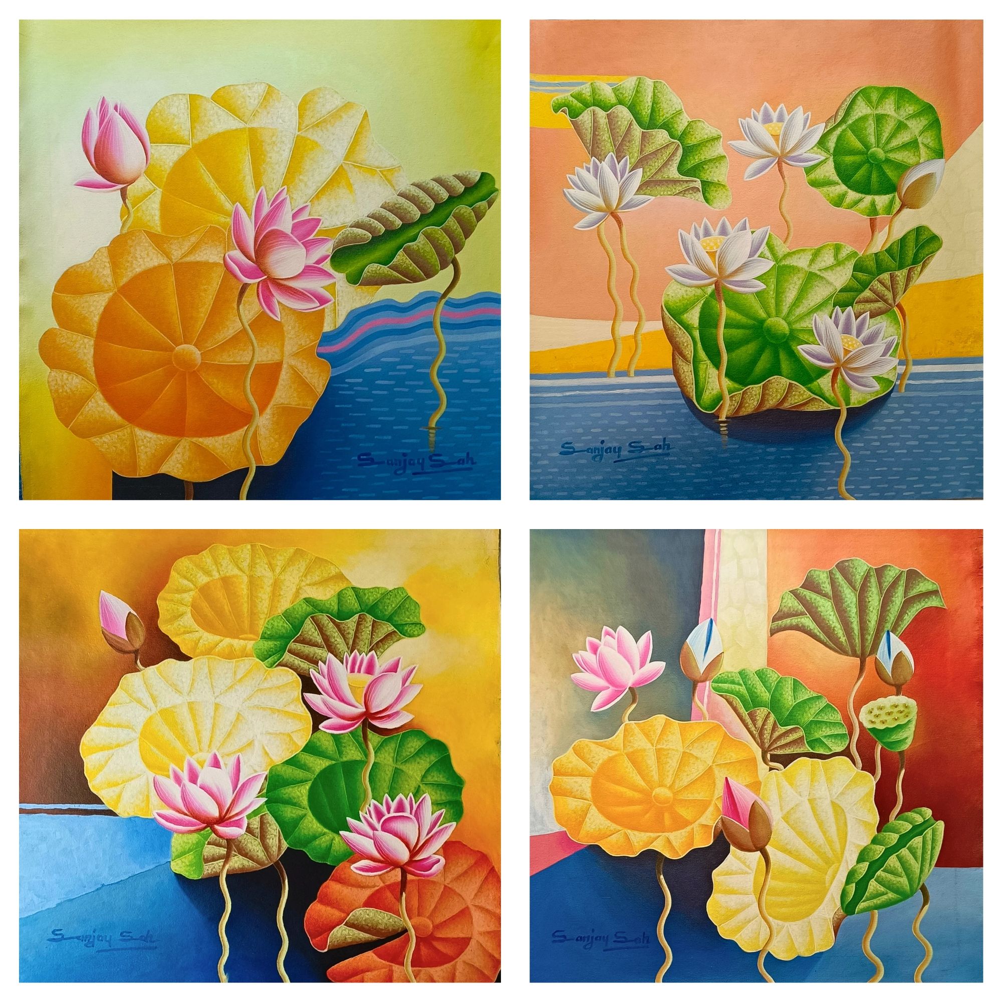 Lotus (Set of 4)