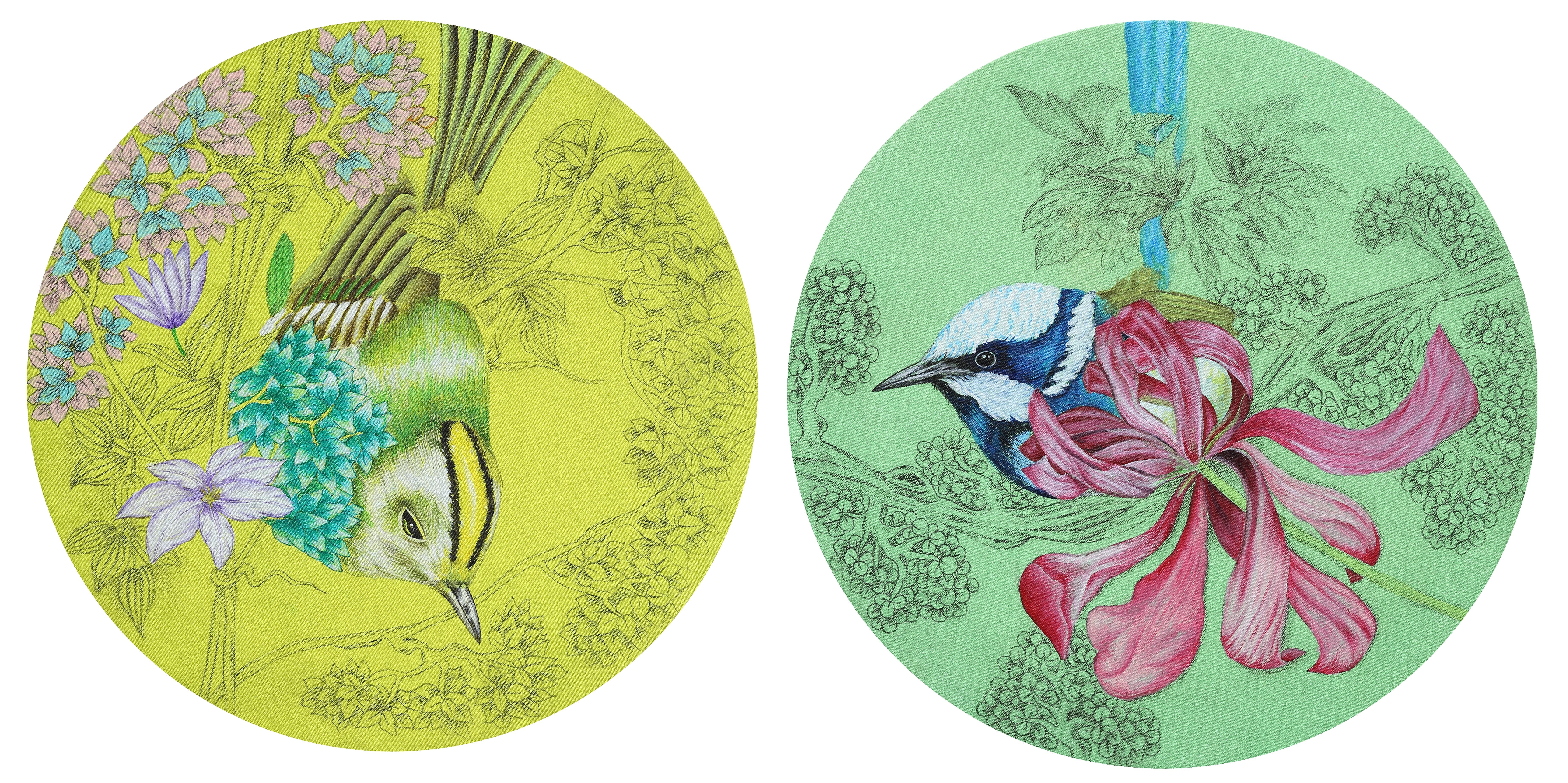 Nature Bird (Set of Two)