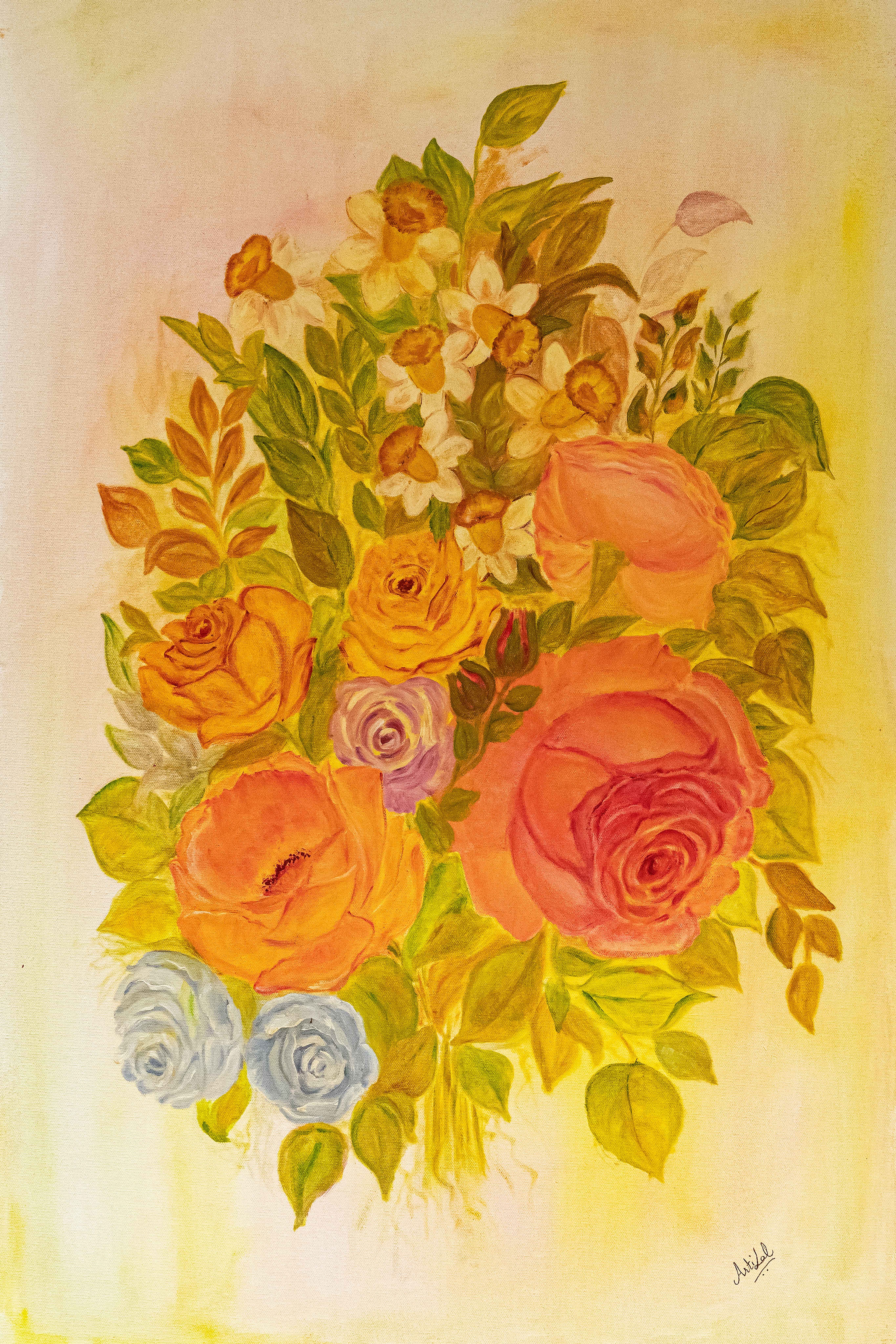 Bouquet of roses: a sweet serenade