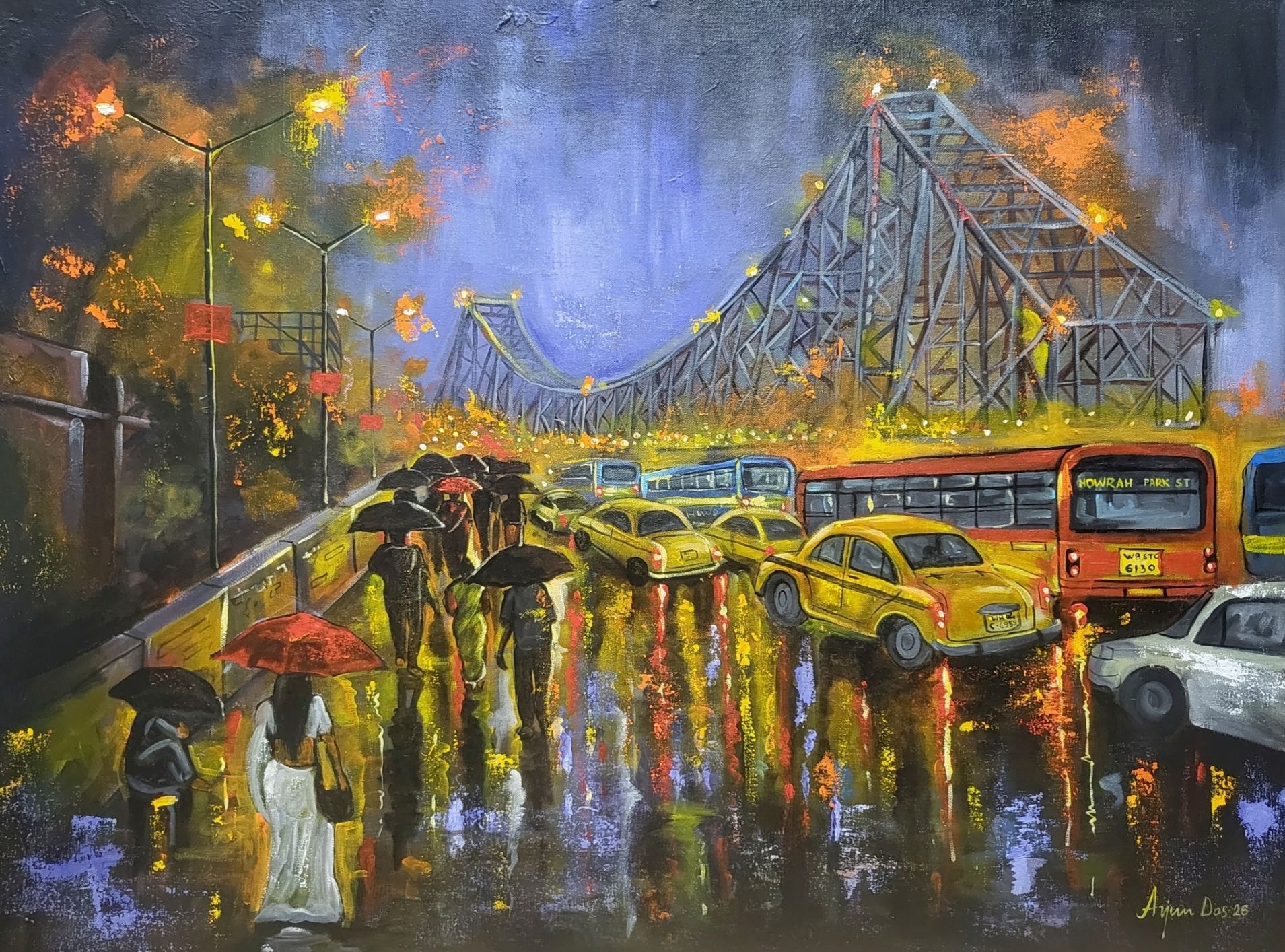 Rainy Night in kolkata