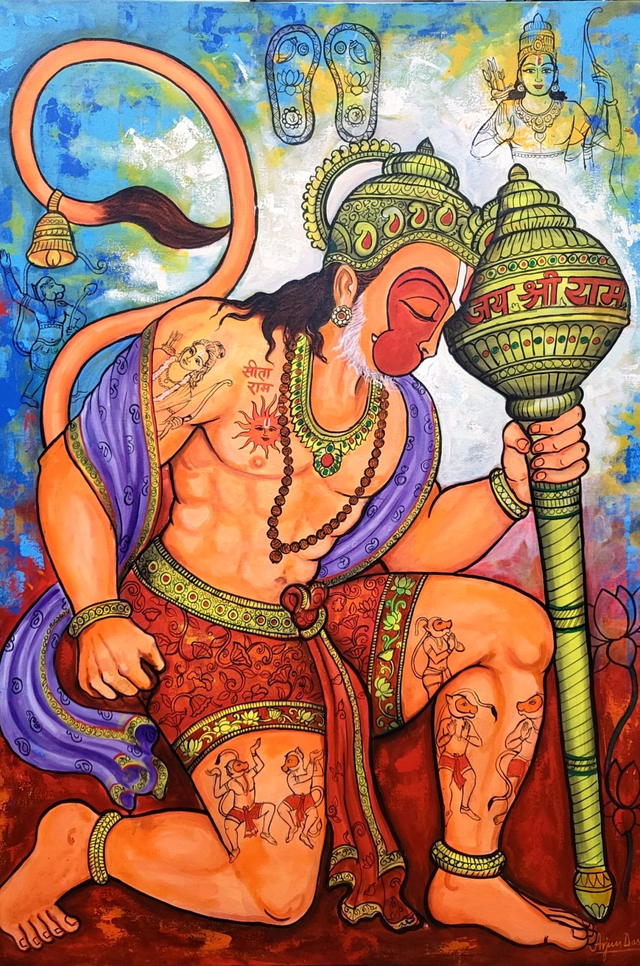 The Devotion of Hanuman