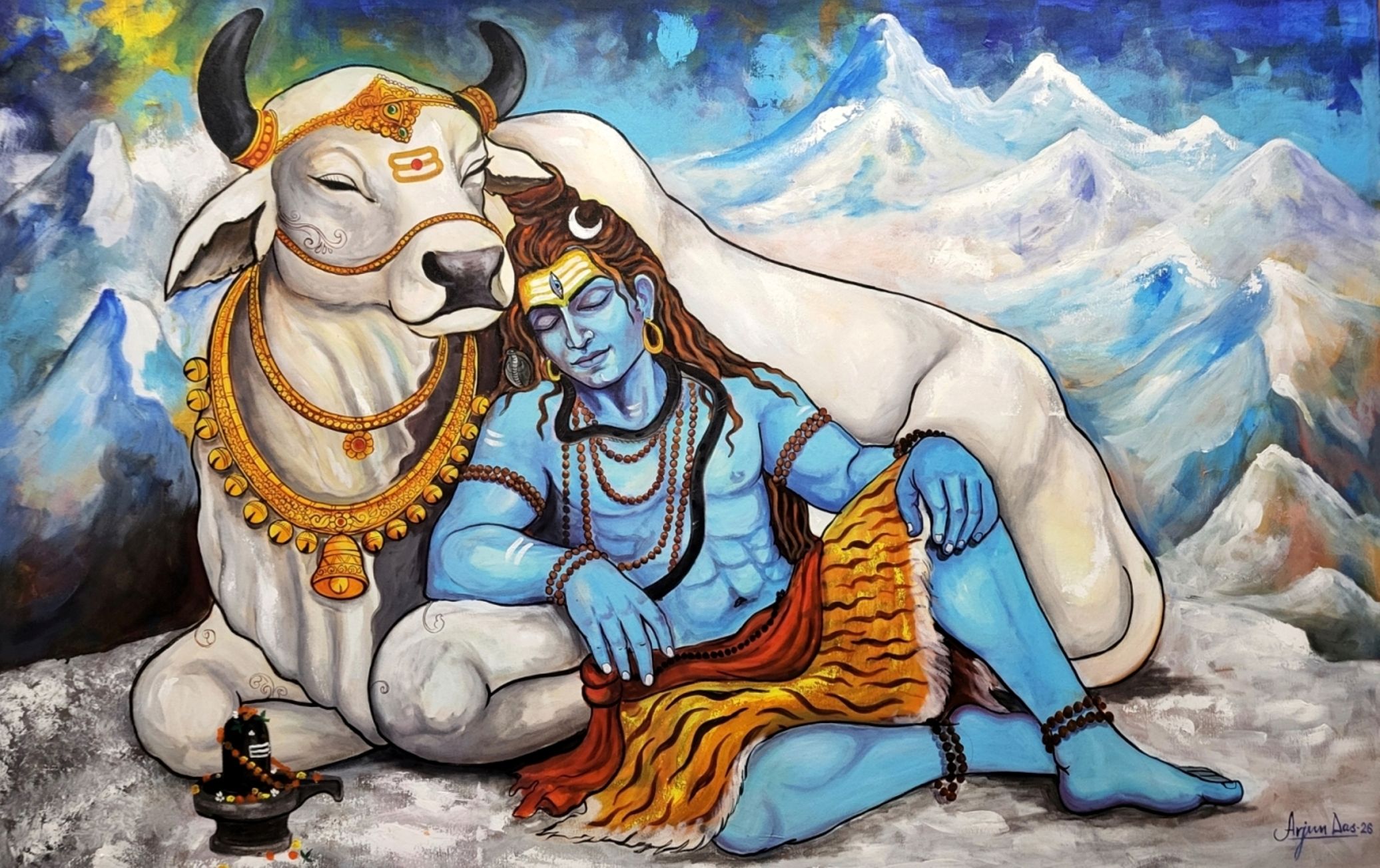 Shiva and Nandi