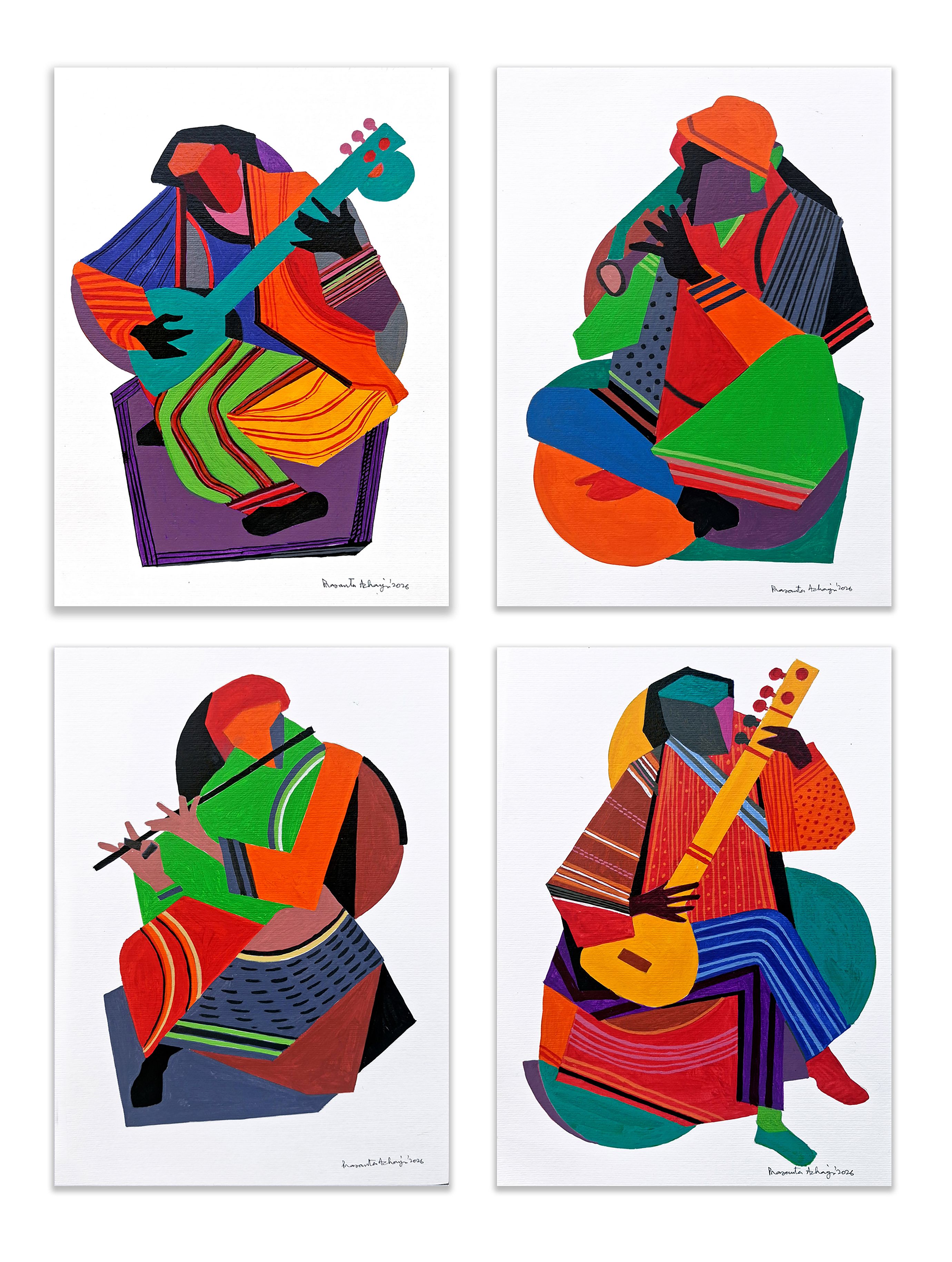 Songs in Fragments 2 ( Set of 4 )