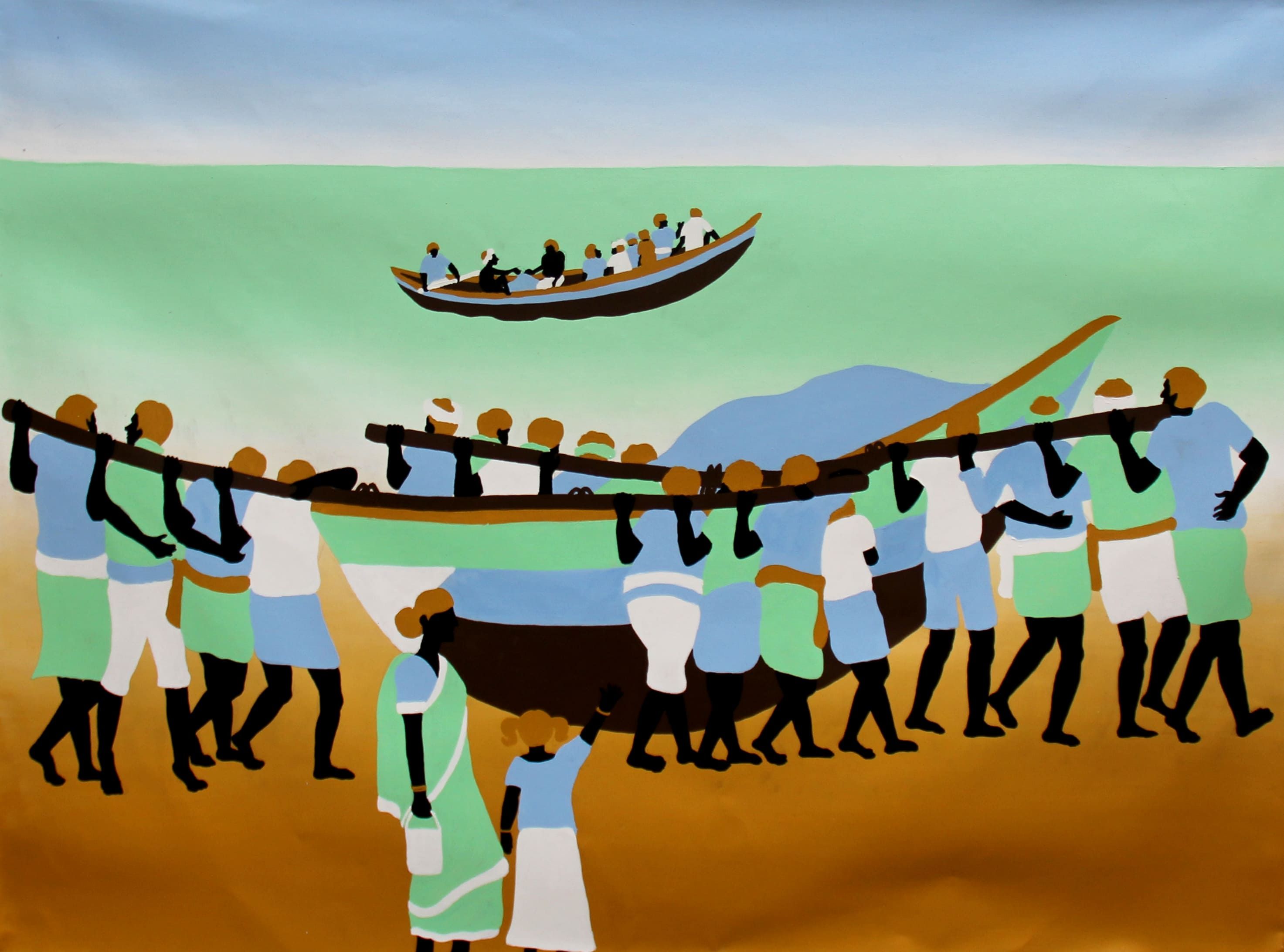 Struggling in to the Sea