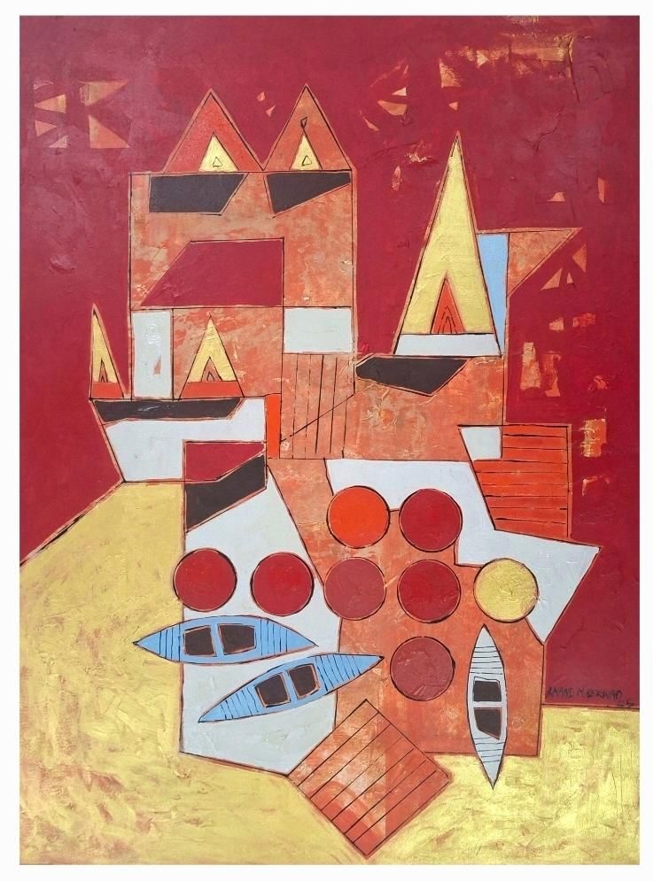 GOLD- RED-Varanasi-03