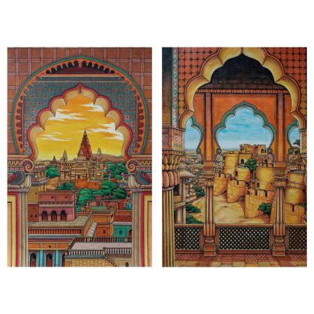 City of Rajasthan (set of 2)