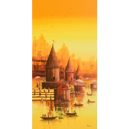 Nandi on Banaras Ghats