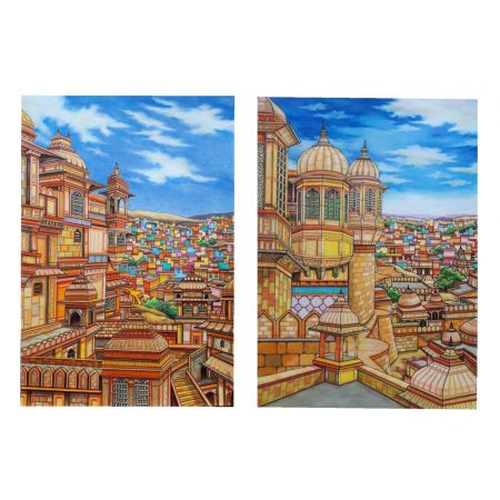 City of palaces 4 (set of 2)