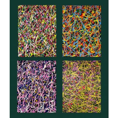 Lives in Shapelessness ( Set of 4)