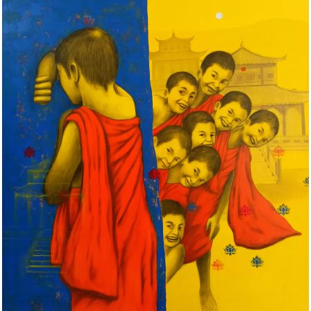 Behind the Blue Wall