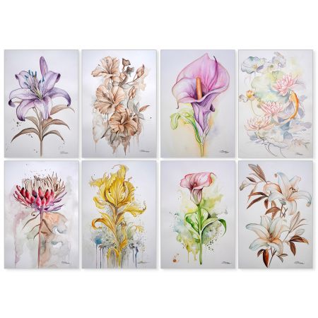 Flower Series (Set of 8)