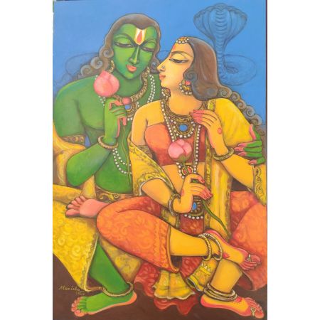 Eternal Love of Lord Vishnu and Goddess Lakshmi