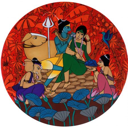 Adorning of Goddess Parvati