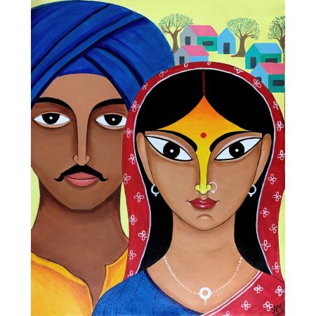 The Indian couple