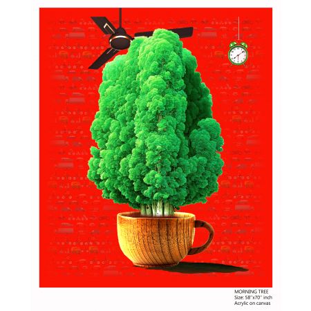 morning tree