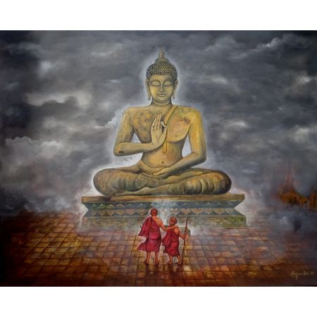Buddha and Monk child 5