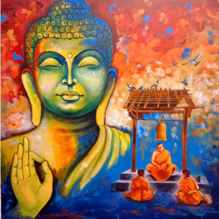 Devotion of buddha 10