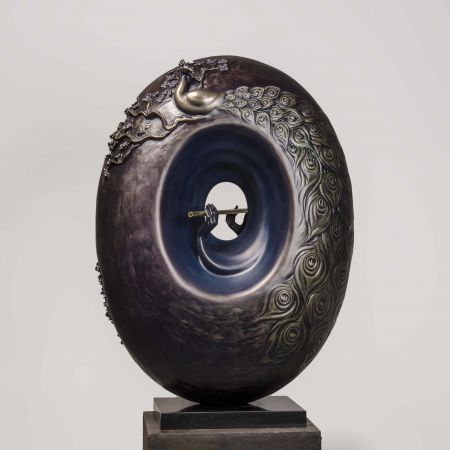 Vrindavan - Dance of Peacocks (Blue),