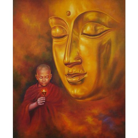 Golden Budha & Child 