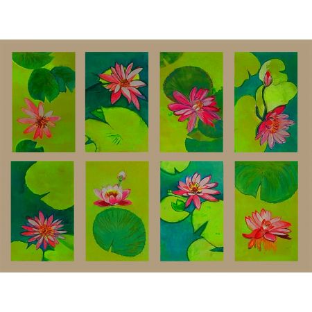 Green Blossom (Set of 8 )