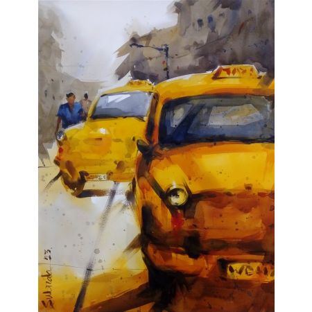 Yellow taxi 