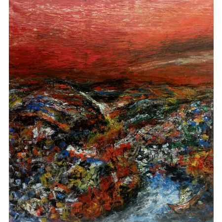Red Summer Evening