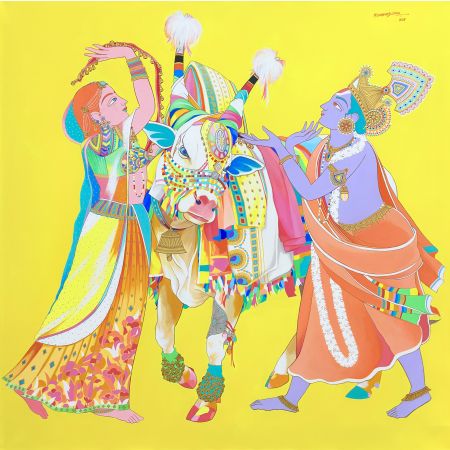  Radhakrishna along with gangireddu 