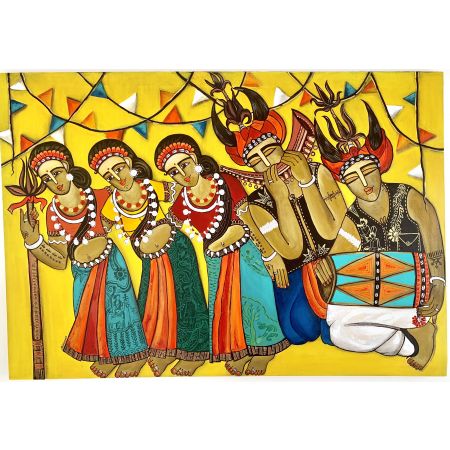 Chattisgarhi Traditional folk dancer