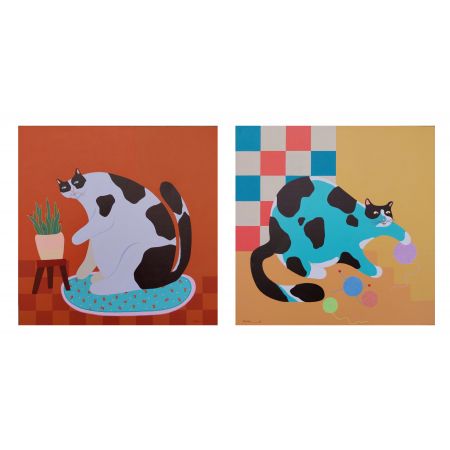 Cat's story (set of 2)