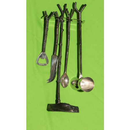 Twiggy Bar Tool Set (Cast Metal Handles) 