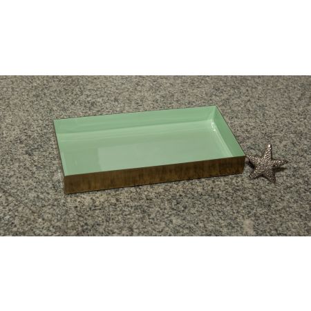 Desktop Tray Light Green Tray 